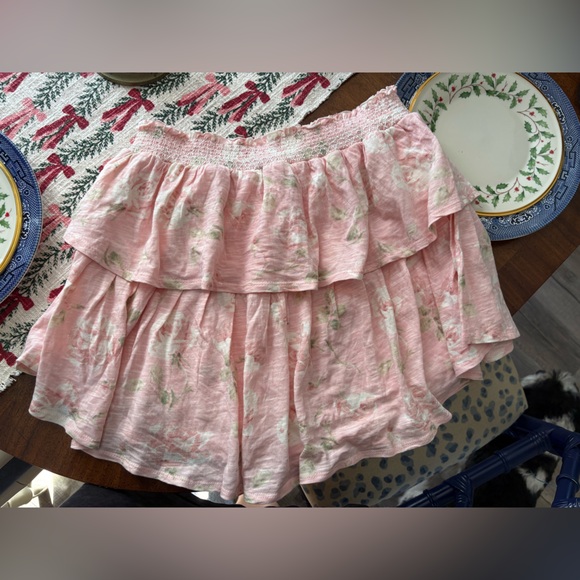 LoveShackFancy Ruffle Mini Skirt M - Picture 5 of 6